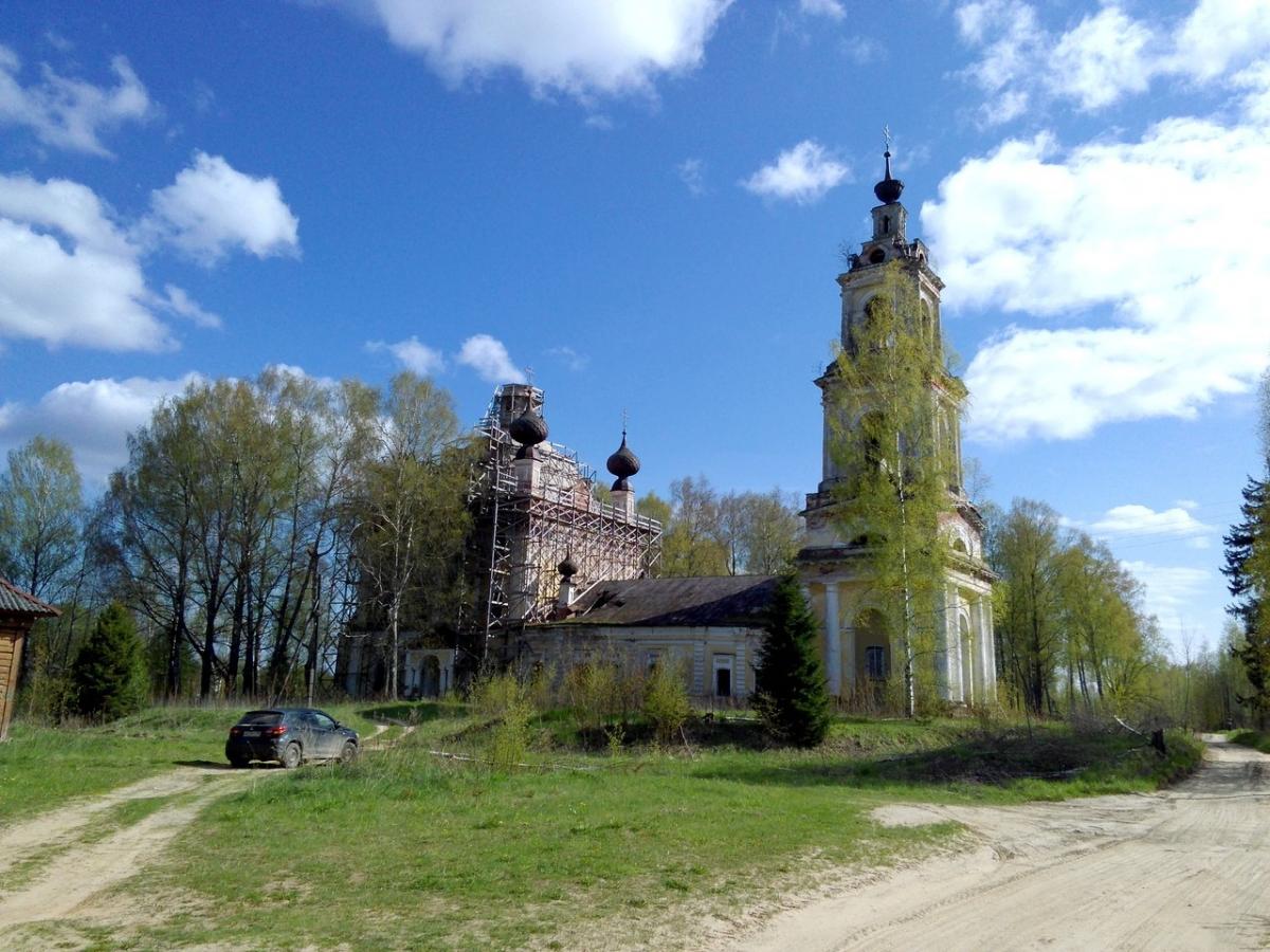 Преображенская Церковь село Николо высока Весьегонского района
